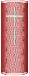 [Ultimate Ears] MEGABOOM 4 Portable Waterproof Bluetooth Speaker with Powerful 360-Degree Sound and Thundering Bass, Floating Speaker with 20-Hour Battery and 147ft (45m) Range - Raspberry