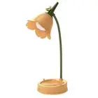 - LED Desk Lamp Stepless Dimming Flower Eye Protection Table Night Light (Orange