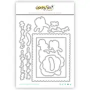 Honey Bee Sending Christmas Joy Honey Cuts : Cozy Christmas Collection
