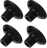 SMASOLO 4pcs Non Slip Rubber Chair Leg Caps for Commode and Shower Chairs Floor Protectors and Easy to Install Feet Pads for Home and Public Use