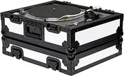 Odyssey DESIGNER DJ™ Universal Shadow Trim White Turntable Flight Case