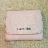 在飛比找蝦皮購物優惠-CK Calvin Klein 二手全新 皮夾 女用皮夾 短