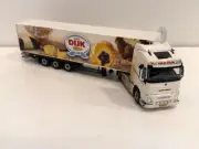 WSI truck models, Volvo FH4 Glob. 4X2 + Box Trailer - 3 Axle , VAN DIJK BANKET