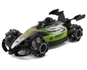 RC Slide Rider Radio Control Car Omnidirectional Wheel Technology R/C GREEN