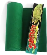 Washable Reptile Carpet Fiber Pet Mat Substrate Liner - Green (120 * 60cm)