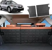 xipoqix Backrest Mat Compatible with 2020-2025 Subaru Outback TPE Material Back Seat Protector Replacement for 2020-2025 Subaru Outback Accessories (Backrest Mat)