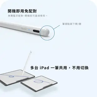 【Penoval Pencil AX 觸控筆】電量大升級 iPad Air Pro 觸控筆 2代觸控筆 適用 apple