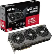 ASUS TUF Gaming Radeon RX 7700 XT OC Edition 12GB GDDR6 Gaming Graphics Card (AMD Radeon RX7700XT, PCIe 4.0, 1x HDMI 2.1, 3X DisplayPort 2.1, TUF-RX7700XT-O12G-GAMING)