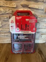 Milwaukee Impact Duty Alloy Steel Screw Driver Bit Set w/ PACKOUT Case (100 pcs)