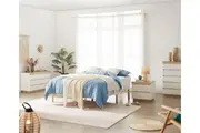 Bondi Wooden Pinewood Bed Base - Natural