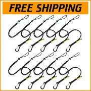 Heavy-Duty 3ft Safety Lanyard with Tangle-Free Carabiner - Max Load 8kg/17lbs