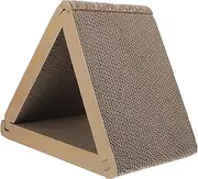Toddmomy Cat Scratcher Board Foldable Sided Cardboard Scratching Pad for Cats Portable and Versatile for Couch Protection and Relaxation