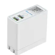 Dual Usb Qc3.0 Ports Fast Charger Power Adapter With Digital Display