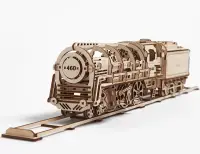 在飛比找博客來優惠-【Ugears】Locomotive 蒸汽火車頭