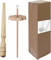 Drop Spindles for Wool - Spin Roving Into Yarn Drop Spindle | Women Hobby Craft Supplies for Knitting Weaving Sewing Projects