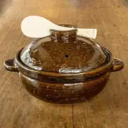 Donabe (earthenware pot) Kamado-san Premium, 2-go (cups) size, Hase From Japan