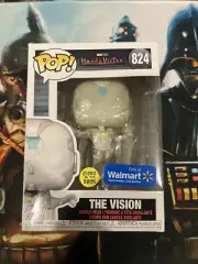 Funko Pop Marvel WandaVision The Vision Walmart Exclusive Glow in the Dark in PP