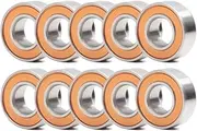 10PCS 686RS Bearing 6x13x5 Mm ABEC-3 Hobby Electric RC Car Truck 686 RS 2RS Ball Bearings 686-2RS Orange Sealed