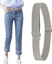 [Generic] Sweater Tuck Band,Adjustable No Show Belt for Women - Women Elastic Belt Secure and Comfortable Fit for Jeans Dress
