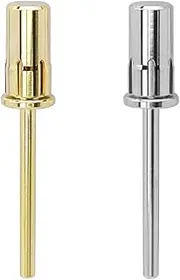 Bestgle 2 Pcs Nail Mandrel Bits Replacement Sanding Bands Mandrel Nail Filing Tools for Electric File Nail Sanders Manicure Pedicures Home Salon Spa