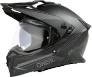 Oneal A-SRS Solid Motocross Helmet, black, Size L for Men