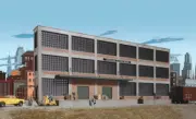 Walthers Cornerstone HO Scale Building Kit Armstrong Electric Motors Background