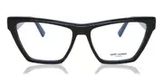 Saint Laurent SL M103 OPT 001 Men's Glasses Black Size 58 - Private Health Rebate - Blue Light Block Available