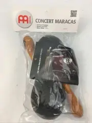 Maracas Plastic Concert Wood Handles Pair Classic Music Standard Size ABS Shells