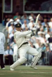 Steve Waugh batting for Australia during his innings of 92 o- Old Cricket Photo