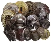 CONCHOS GRAB BAG! MIXED SIZES ASSORTED 50 PCS