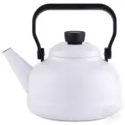 Fuji enamel kettle 2.3L white solid IH compatible SD-2.3K.CW