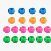 ThreadTidy Spool Savers: 20pcs Silicone Huggers for Sewing & Embroidery Machines
