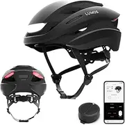 Lumos Ultra Smart Bike Helmet | Customizable Front and Back LED Lights with Turn Signals | Road Bicycle Helmets for Adults: Men, Women