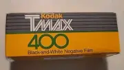 1989 Rare Unopened Kodak T-Max 400 Film 120 Black & White 1 ROLL expired 3/1989