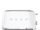 NEW SMEG 50's Style Retro Longslot 4 Slice Toaster - White TSF02WHAU