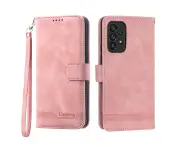 Flip Leather Wallet Case for Samsung Galaxy A53 5G - Pink