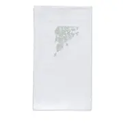 Dea Palm Beach Ibla Embroidered Sateen Flat Sheet, King