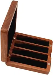 kowaku Saxophone Clarinet Reeds Case Storage Case Wooden Reeds Case for Concert Travel Outdoor