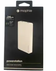 mophie - Powerstation 6000 mAh Portable Charger for Most USB-Enabled Devices