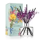 COCODOR Flower Reed Diffuser Set / 6.7oz / Garden Lavender/Scent Diffuser wit...