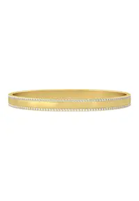 在飛比找ZALORA購物網優惠-Bangle Aquae 18K Gold and Diam