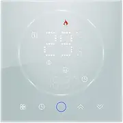 Smart Thermostat 3A Digital Programmable LED Display Underfloor Heating Temperature Controller Digital Intelligent Wall Thermostat for Water Heating