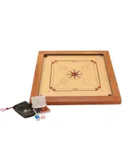 Jenjo Games Championship Carrom Board Plywood 87X87cm