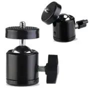Universal 1/4" Swivel Mini Ball Head Screw Tripod Mount（2 Pack）, EszkozTA360 ...