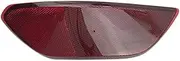Right Rear Bumper Brake Light, for Porsche, for Cayenne, 2011-2014 Warning Lamp Reflector Light Tail Fog Light Fog Lamp Turn Signal Corner Lights Automotive Rear Lights