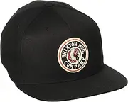 [BRIXTON] Men's Rival Medium Profile Adjustable Snapback Hat, One Size