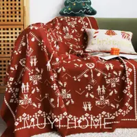 在飛比找蝦皮商城精選優惠-🔥精選好物🔥  聖誕毛毯 節日裝飾毯 🎄 客廳沙髮毯 紅色毯