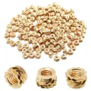 150pcs M3 Heat Set Inserts, M3x3x5mm Threaded Inserts Metric Knurled Nuts Heat