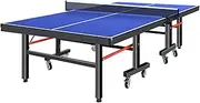 Table Tennis Table Kit Ping Pong Set Retractable Net Rack + 2 Bats + 3 Balls for Indoor Outdoor Home Game