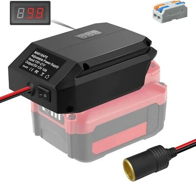 DC 20V to 12V Step Down Converter Adapter for Craftsman Buck Converter Regulator